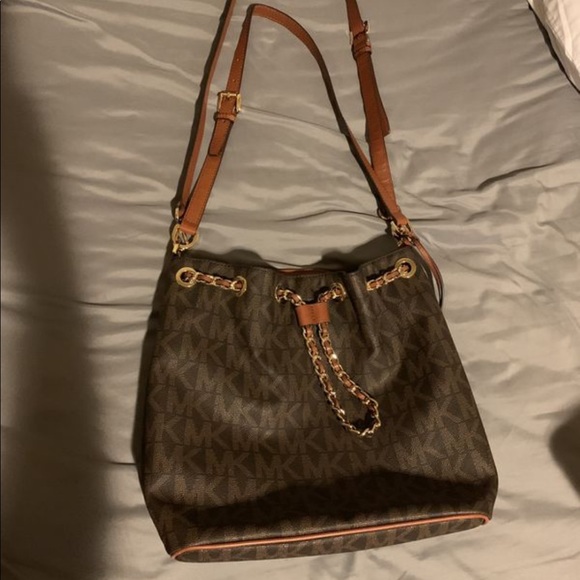 michael kors drawstring bag